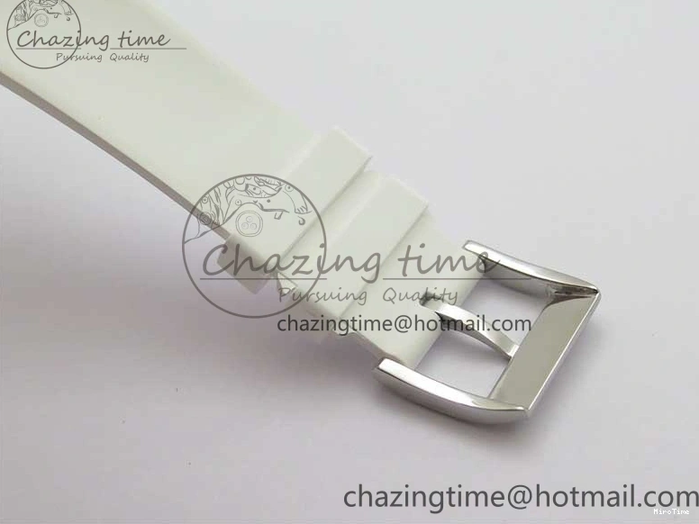 MiroTime 0116 Submariner Phantomlab Transparent KZF Best Edition Black Dial on White Rubber Strap VR StreetReady 2567